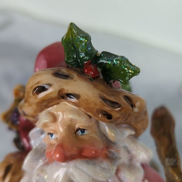 Ceramic Santa Claus Figurine Wonderful Detail! 10" Tall - Picture 16 of 17